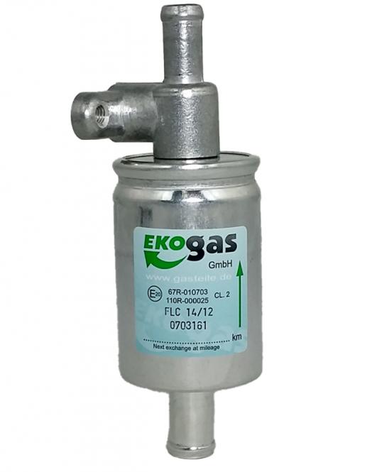 Gasfilter mit Sensorstutzen 14x12